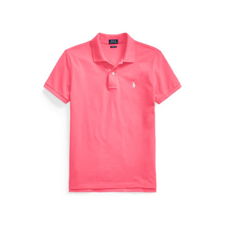 Classic Fit Mesh Polo Shirt - Ralph Lauren
